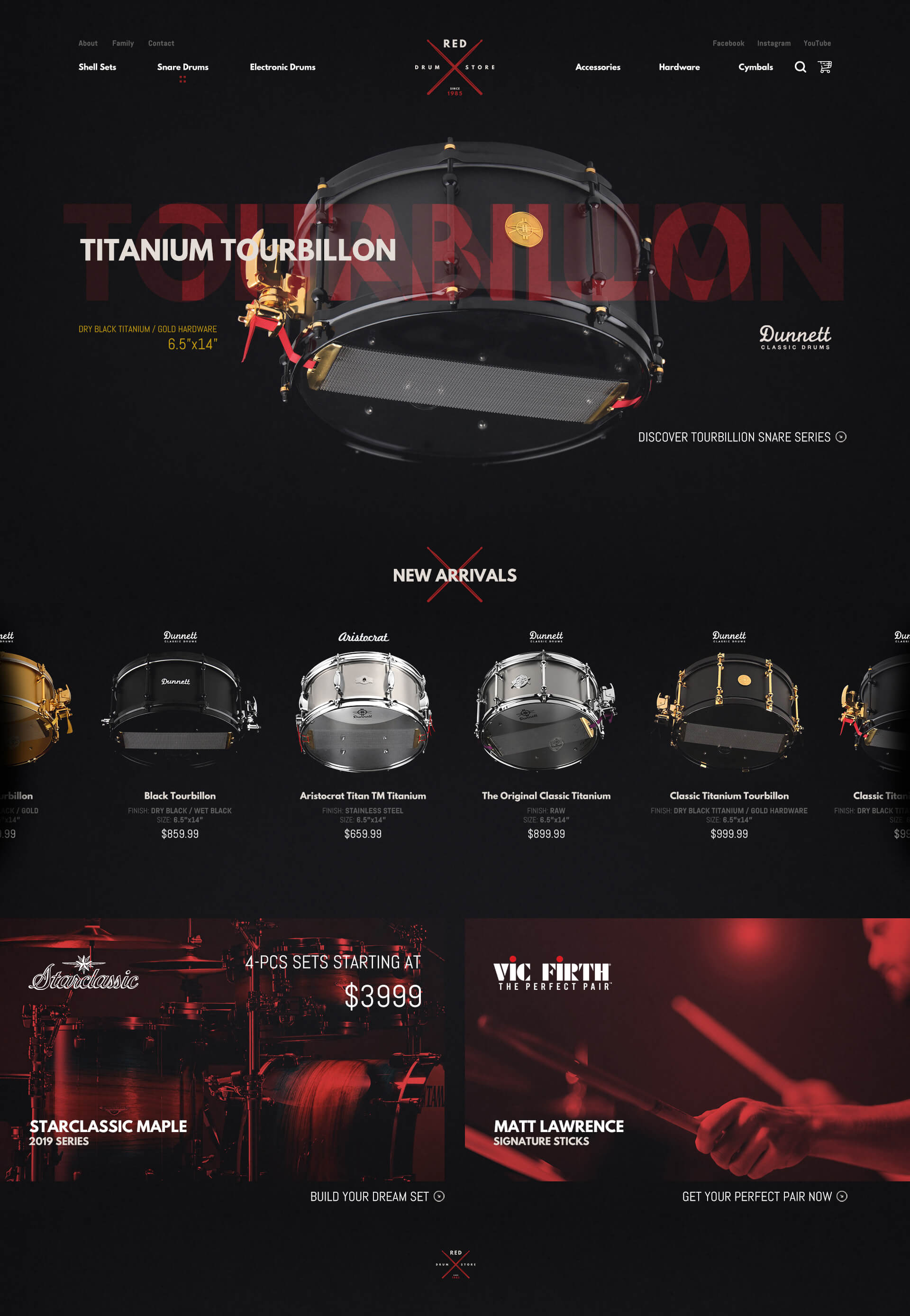 Drum Shop - WordPress Theme